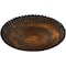 Ekena Millwork Shakuras Ceiling Medallion (Fits Canopies up to 5"), Hand-Painted Rust, 24"OD x 3"P CM24SHRUS - alternate 3